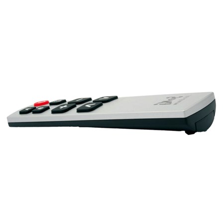 Remote control  SEKI   MEDIUM black/silver for seniors - universal - big buttons