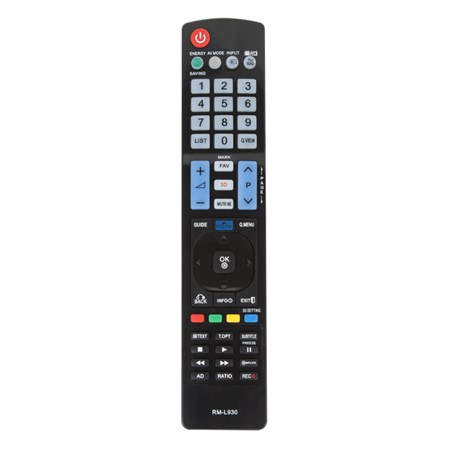 Universal remote control for LCD / LED 3D LG