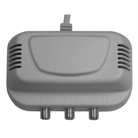 Anténny zosilňovač JOHANSSON 7720L, malý domovej, s filtrom LTE