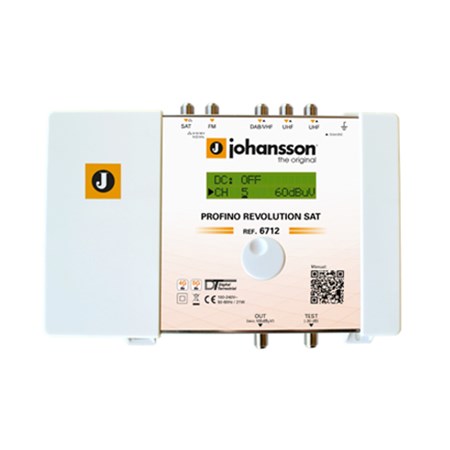 Programmable antenna amplifier Johansson 6712 Profino Revolution SAT