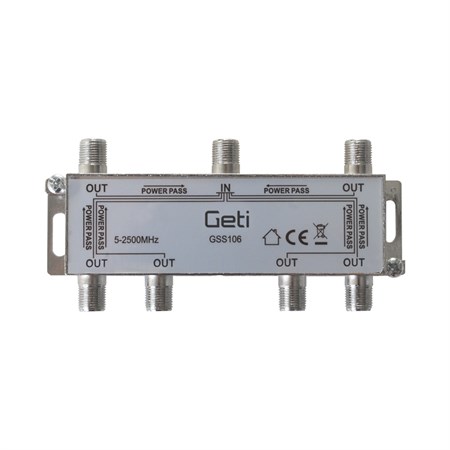 Anténní rozbočovač GETI GSS106  6 výstupů