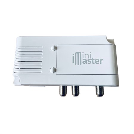 Anténní zesilovač Emme Esse 82779G Minimaster, 1x VHF, 2x UHF, 1x out, 34 dB, 5G LTE filtr, domovní