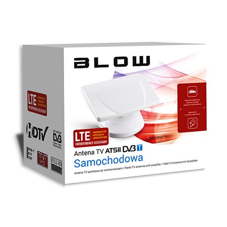 Anténa DVB-T LTE BLOW ATS11 - napájanie 12/24V do auta