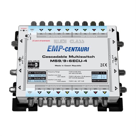 Satelitní multipřepínač EMP Centauri MS9/9+6ECU-4