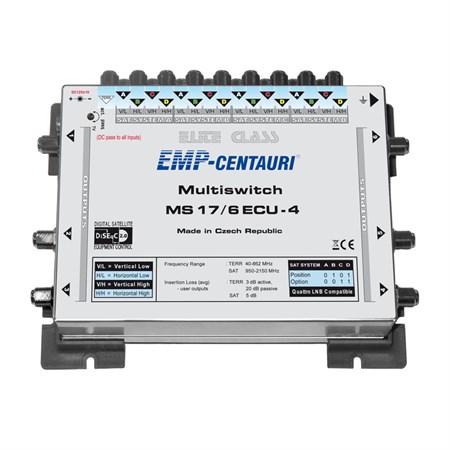EMP Centauri MS17/6ECU-4 satellite multiswitch