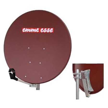 Satellite dish 100AL Emme Esse red