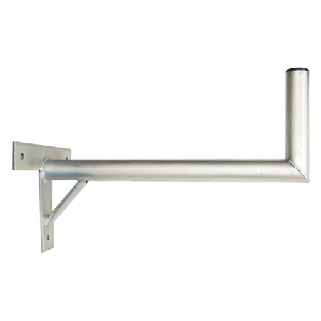 Antenna holder 50 for wall with strut diameter 42mm height 16cm