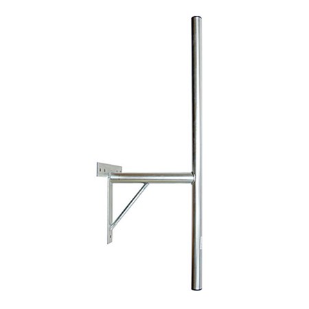 Antenna holder 35 for wall with strut diameter 42mm height 60+40cm