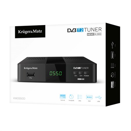 Set-top box KRUGER & MATZ KM0550D