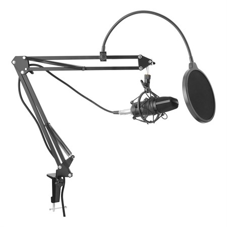 Mikrofon YENKEE YMC 1030 STREAMER stolní - rozbaleno