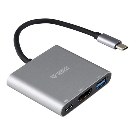 Adaptér YENKEE USB C na HDMI, USB,C,A YTC 031 - rozbaleno
