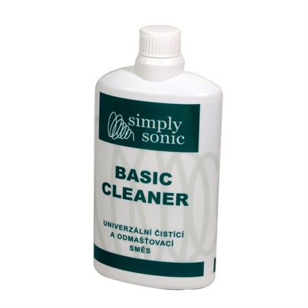 Čisticí koncentrát SIMPLY SONIC Basic Cleaner 0,5l - rozbaleno - vylito minimální množství