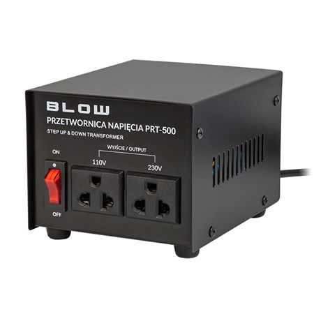 Měnič napětí BLOW PRT-500 230V/110V 500W - rozbaleno - natržený obal