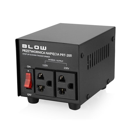 Měnič napětí BLOW PRT-200 230V/110V 200W - rozbaleno - natržený obal