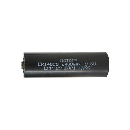 Baterie lithiová 14500/14505 3,6V/2400mAh MOTOMA - rozbaleno - po expiraci 12/2023