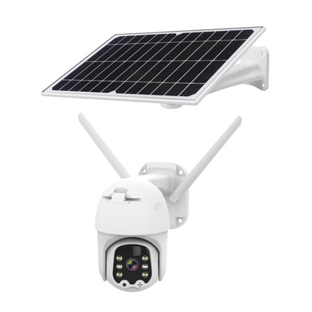 Kamera KRUGER & MATZ Connect C90 Solar WiFi Tuya - rozbaleno - kontrolně vyzkoušeno, mírně poškozený