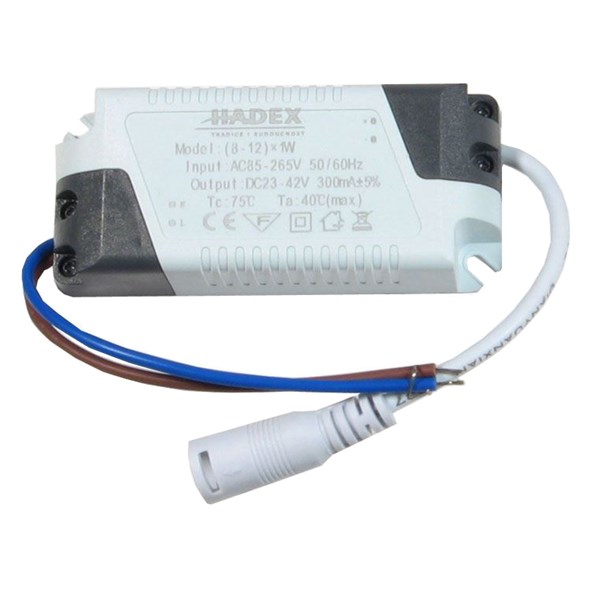 Zdroj pre LED 8-12W, 27-36V/300mA G075B