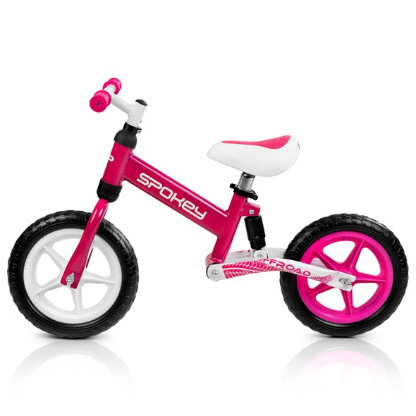 Push bike SPOKEY OFF ROAD white pink TIPA.EU