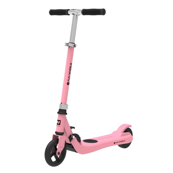 Kolobežka elektrická REBEL Fun Wheels Pink detská