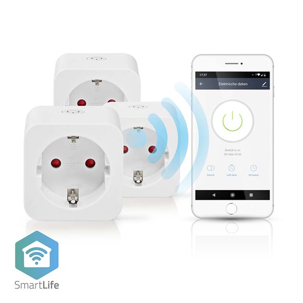 Smart WiFi socket GETI GSS01 energy monitoring