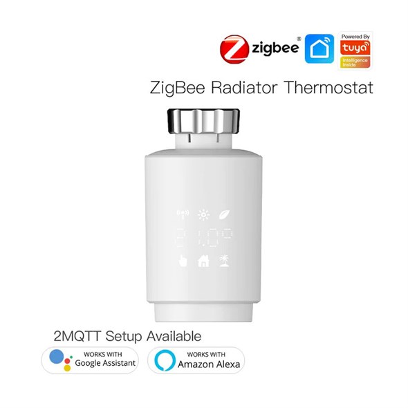 MOES - Zigbee Tuya intelligent thermostatic head