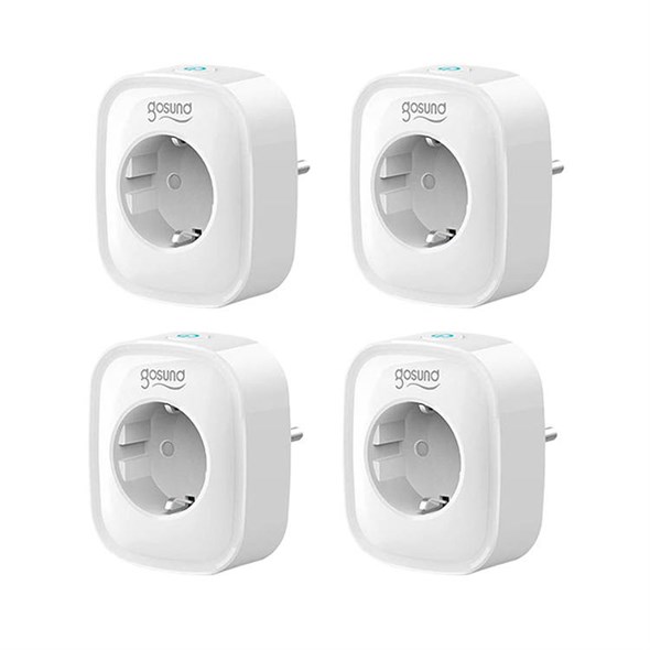 Smart sada zásuviek GOSUND SP1 WiFi Tuya 4ks