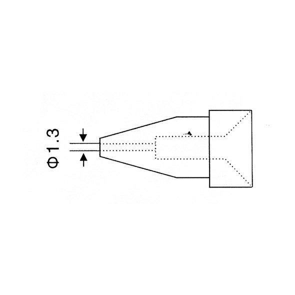 Hrot N5-3/ZD552,ZD-553T,553R pr.1.3mm (ZD-917,ZD-8917B,ZD-8925,ZD-8965) - 1