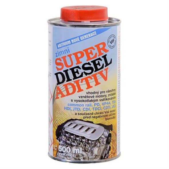 Diesel Additiv, Winterdiesel Zusatz, 500 ml Dose für max. 500