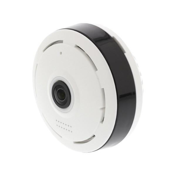 Konig Caméra Fisheye IP 180° Avec MICROSD Microphone Audio HD Wifi 
