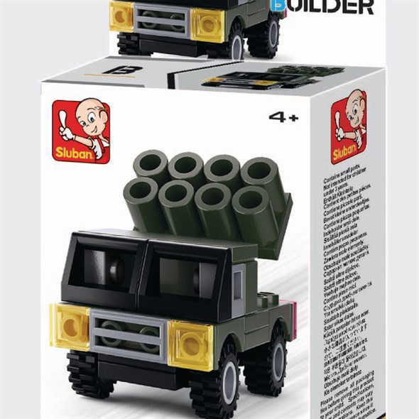 Sluban Builder Display Army 8 Stück M38-B0596