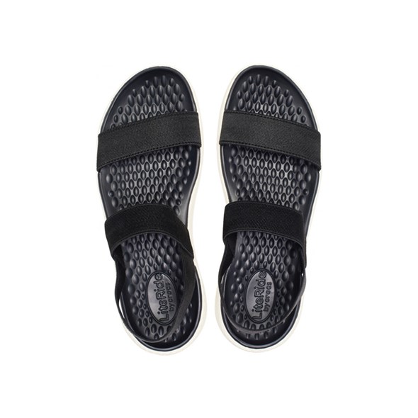 crocs literide sandal black