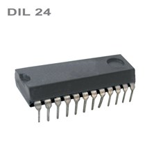 MAX235CPG převodník RS-232/TTL  DIL24