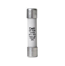 Fuse GETI GF-F04 for photovoltaic systems 50A/1000V DC