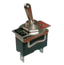 Toggle switch  2pol./2pin  ON-OFF 250V/10A
