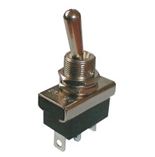 Toggle switch  2pol./3pin  ON-ON  12V