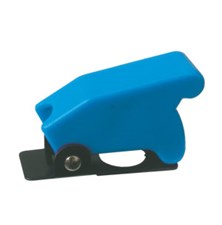 Toggle swich  with protection cover - blue