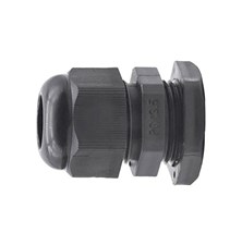 Káblová priechodka PG-13,5 pre kábel 6-12mm čierna