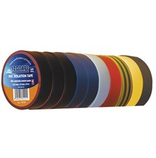 Insulation tape PVC 15/10 mix of colours EMOS 10pcs