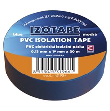 Páska izolační PVC 19/20m  modrá EMOS