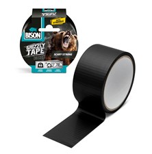Adhesive tape BISON Grizzly B14096 black 10m
