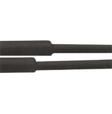 Heat shrinkable tubing -     1.5 / 0.75mm - black