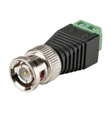 Connector BNC with terminal block