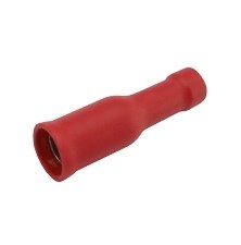 Insulated receptacle disconnect 4mm, conductor 0.5-1.5mm  red