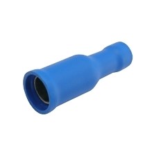Zdířka kruhová 5mm, vodič 1.5-2.5mm  modrá