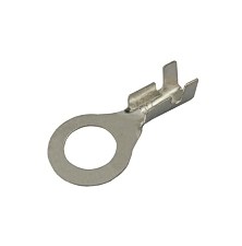 Uninsulated ring terminal  6.2mm, cnductor 0.5-0.8mm