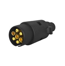 Connector for trailer LXS20 7pin plastic