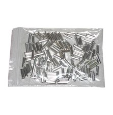 Sleeve for cable 4mm2 all metal, 100pcs