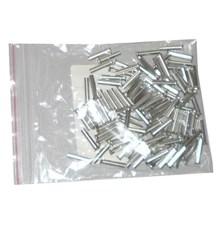 Sleeve for cable 1.5mm2 all metal, 100pcs