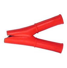 Clamp 50A insulated red 88mm