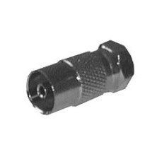 Reduction  F connector / TV plug contact